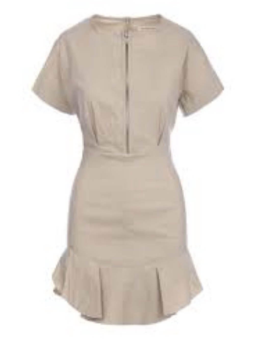 Isabel Marant Étoile Neit Ruffle Zip Dress Sz FR34 US2 NWT